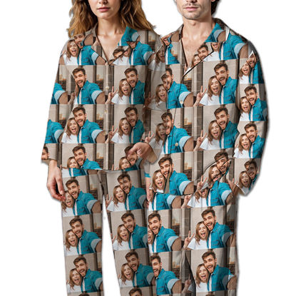 Picture of Personalized Pajamas Customized Pajamas Customized Photo Pajamas Creative And Gift-Giving