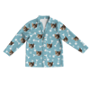 Picture of Personalized Pajamas - Custom long sleeve pajamas - Custom cat face pajamas - Custom cat face colorful long sleeve pajamas