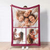 Picture of Customized Family Blankets for Gifts | Personalized Photo Blanket