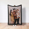 Picture of Customized Family Blankets for Gifts | Personalized Photo Blanket