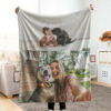 Picture of Personalized Happy Moments Blankets | Custom Photo Blanket | Best Couple Gifts