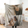 Picture of Personalized Happy Moments Blankets | Custom Photo Blanket | Best Couple Gifts