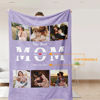 Picture of Custom Photo Blanket | Mom Blanket | Collage Blanket for Mother's Day - Gift for Mum