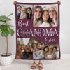 Picture of Custom Photo Blanket | Mom Blanket | Collage Blanket for Nana