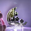 Picture of Personalized Celestial Moon Light - Custom Kids Names Mirror Sign - Best Mother's Day Gift for Family or Friends