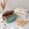 Picture of Custom Embroidered Cosmetic Bag with Name | Personalized Waterproof Travel Makeup Bag