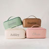 Picture of Custom Embroidered Cosmetic Bag with Name | Personalized Waterproof Travel Makeup Bag