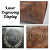 Picture of Custom Lasered Leather Toiletry Bag for Men | Personalized Groomsmen Gifts | Travel Bag For Men