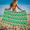 Picture of Personalized Photo Face Beach Towel Face Towel, Best Friend Gift