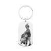 Picture of Custom Engraved Photo Keychain | Personalized Military Tag Keychain | Birthday Gifts