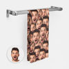 Picture of Personalized Face Seamless Towel Personalized Photo Towel Funny Gift