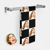 Picture of Personalized Face Chess board Towel Personalized Photo Towel Funny Gift