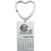 Picture of Custom Photo Keychain | Personalized Stainless Steel Keychain with Calendar | Best Gift for Anniversary