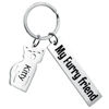 Picture of Custom Family Member Keychain | Personalized Keychain with Charms and Text | Best Family Christmas Gift