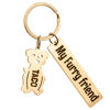 Picture of Custom Family Member Keychain | Personalized Keychain with Charms and Text | Best Family Christmas Gift