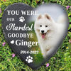 Picture of Personalized Pet Memorial Stone | Custom Engraved Photo Memorial Stone | Pet Grave Marker