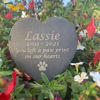 Picture of Custom Name Memorial Stone for Pet | Personalized Engraved   Memorial GraveStone