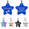 Imagen de Etiqueta personalizada para mascotas con múltiples formas y colores | Personalizada con número de teléfono | El mejor regalo para los amantes de las mascotas
