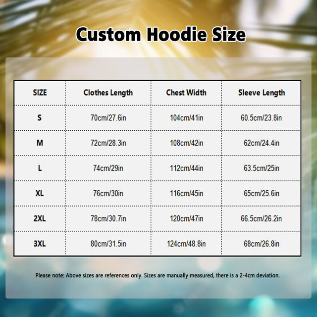 Picture of Personalized Hoodies - Custom Photo Text Hoodies - Personalized Unisex Long Sleeve Family Hoodies