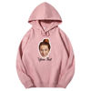 Picture of Personalized Unisex Face Hoodie - Personalized Unisex Long Sleeve Sweatshirt - Valentines Gift