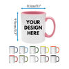 Picture of Custom Photo Face Mugs - Personalized Photo Coffee Cup - Christmas Gifts for Family