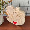 Picture of Personalized Wooden Rolling Bears Family Puzzle - Custom Hug Bears Family Puzzle - Baby Cuddle Bear Keepsake for Family Members and Kids