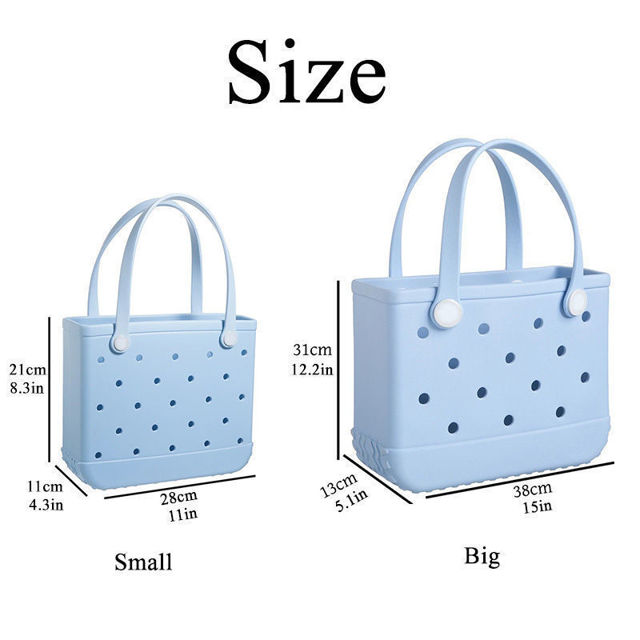 Picture of Personalized Name Beach Bag - Personalized Waterproof Beach Bag - Custom Name Hole Bag