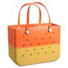 Picture of Custom Color Gradient Beach Bag - Personalized Waterproof Beach Bag - Custom Laser Name Hole Bags