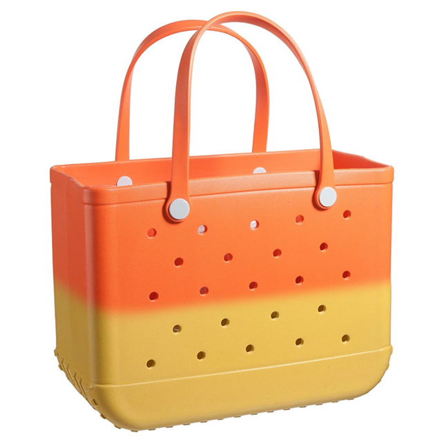 Picture of Custom Color Gradient Beach Bag - Personalized Waterproof Beach Bag - Custom Laser Name Hole Bags
