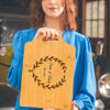Picture of Personalized Couple Names Cutting Board - Personalized Cutting Board for Girlfriends and Boyfriends - Best Anniversary Gifts