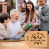 Picture of Personalized Cutting Board with Custom Text - Custom Grill Master Cutting Board for Man - Best Father's Day, Birthday Gift for Dad and Man