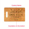 Picture of Personalized Cutting Board with Name and Text - Custom Mama's Kitchen Gifts from Daughters - Best Mother's Day Gifts for Mum and Grandma