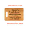 Picture of Personalized Name Cutting Board - Custom Name and Person Text Cutting Board - Birthday and Mother's Day Gift for Mum and Grandma