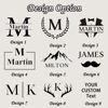Picture of Custom Double Layer Leather Toiletry Bag | Personalized Groomsmen Gifts | Travel Bag For Dad