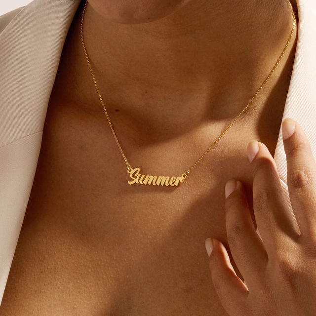 Picture of Personalized stainless steel Name Necklace | Custom Jewelry