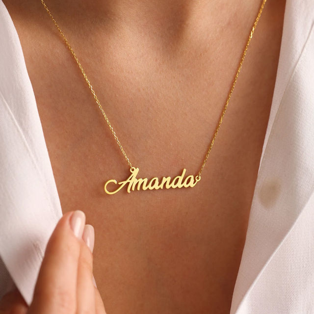 Picture of Personalized stainless steel Name Necklace | Custom Jewelry