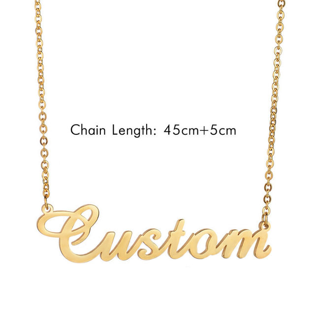 Picture of Personalized stainless steel Name Necklace | Custom Jewelry