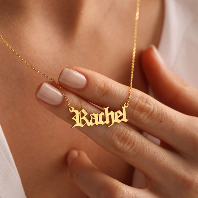 Picture of Personalized stainless steel Name Necklace | Custom Jewelry