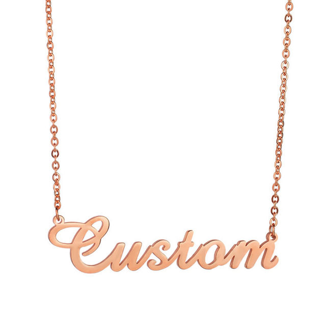 Picture of Personalized stainless steel Name Necklace | Custom Jewelry