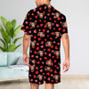 Picture of Custom Summer Pajamas Full Sets with Short Sleeves & Faces - Personalised Unisex Pajama Set as Gift