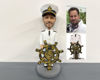 Picture of Custom Bobbleheads: Captain | Personalized Head to Toe Customization Bobblehead for Your Special Someone as a Unique Gift Idea