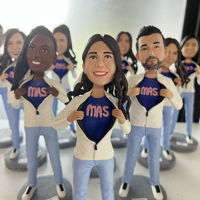 Picture of Custom Bobbleheads: Captain | Personalized Head to Toe Customization Bobblehead for Your Special Someone as a Unique Gift Idea