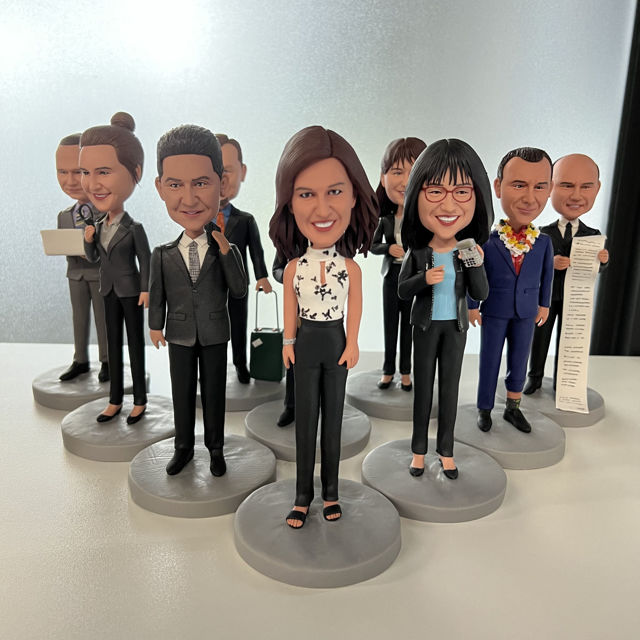 Picture of Custom Bobbleheads: Captain | Personalized Head to Toe Customization Bobblehead for Your Special Someone as a Unique Gift Idea