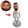 Afbeeldingen van Gepersonaliseerde bobbleheads: voetballer | Gepersonaliseerde bobbleheads als uniek cadeau-idee voor die ene speciale persoon｜Het beste cadeau-idee voor een verjaardag, Kerstmis, Thanksgiving, etc.
