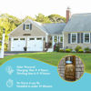 Picture of Custom Waterproof Wooden Solar Light House Sign - Personalised Engraved Door Number Sign Plaque - LED Lit Numbers