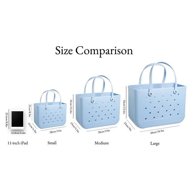 Picture of Personalized Name Beach Bag - Personalized Waterproof Beach Bag - Custom Name Hole Bag