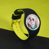 Picture of Personalized Unisex Silicone Engraved Photo Watch with Contrasting Colors - Unisex Engraved Photo Watch for Loved One