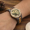Picture of Personalized Engraved Wood Photo Watch - Gift for Him - Birthday Gift