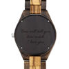 Picture of Personalized Engraved Wood Photo Watch - Gift for Him - Birthday Gift
