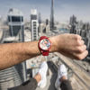 Picture of Personalized Engraved Red Couple Watch with Photo - Best Gift for Valentine's Day or Anniversary